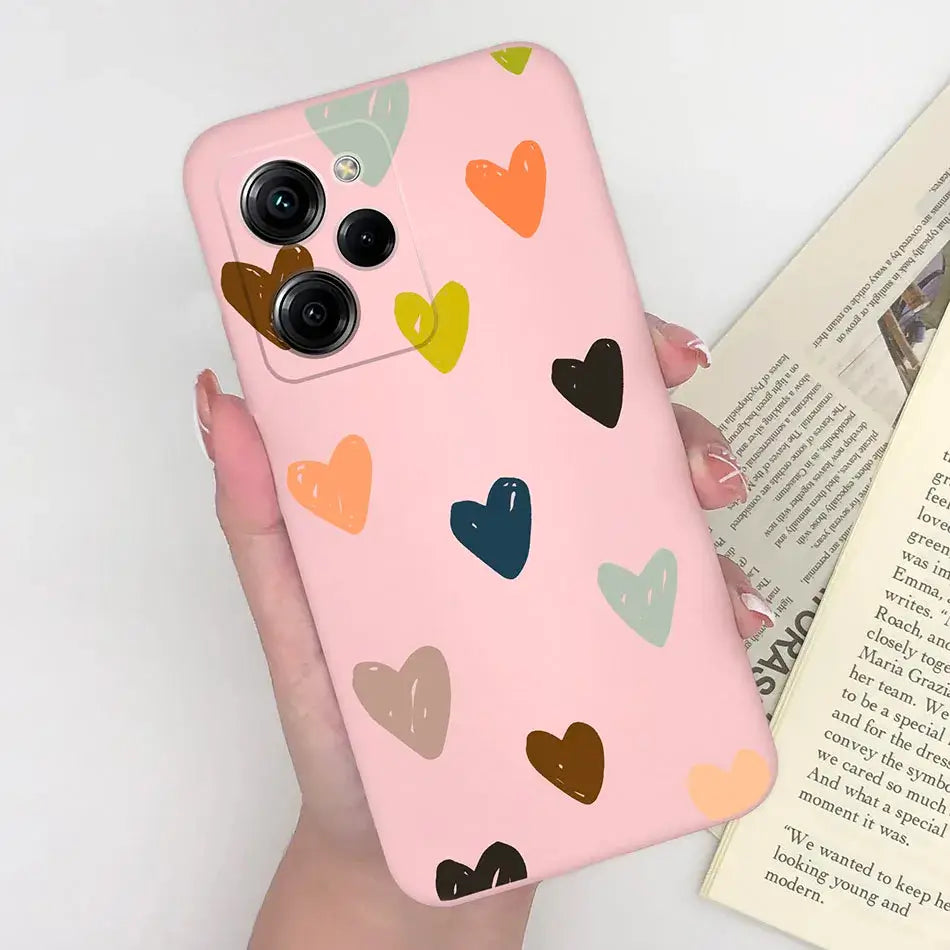 Trendy Silicone Phone Case For Xiaomi Poco X5 Pro 5G