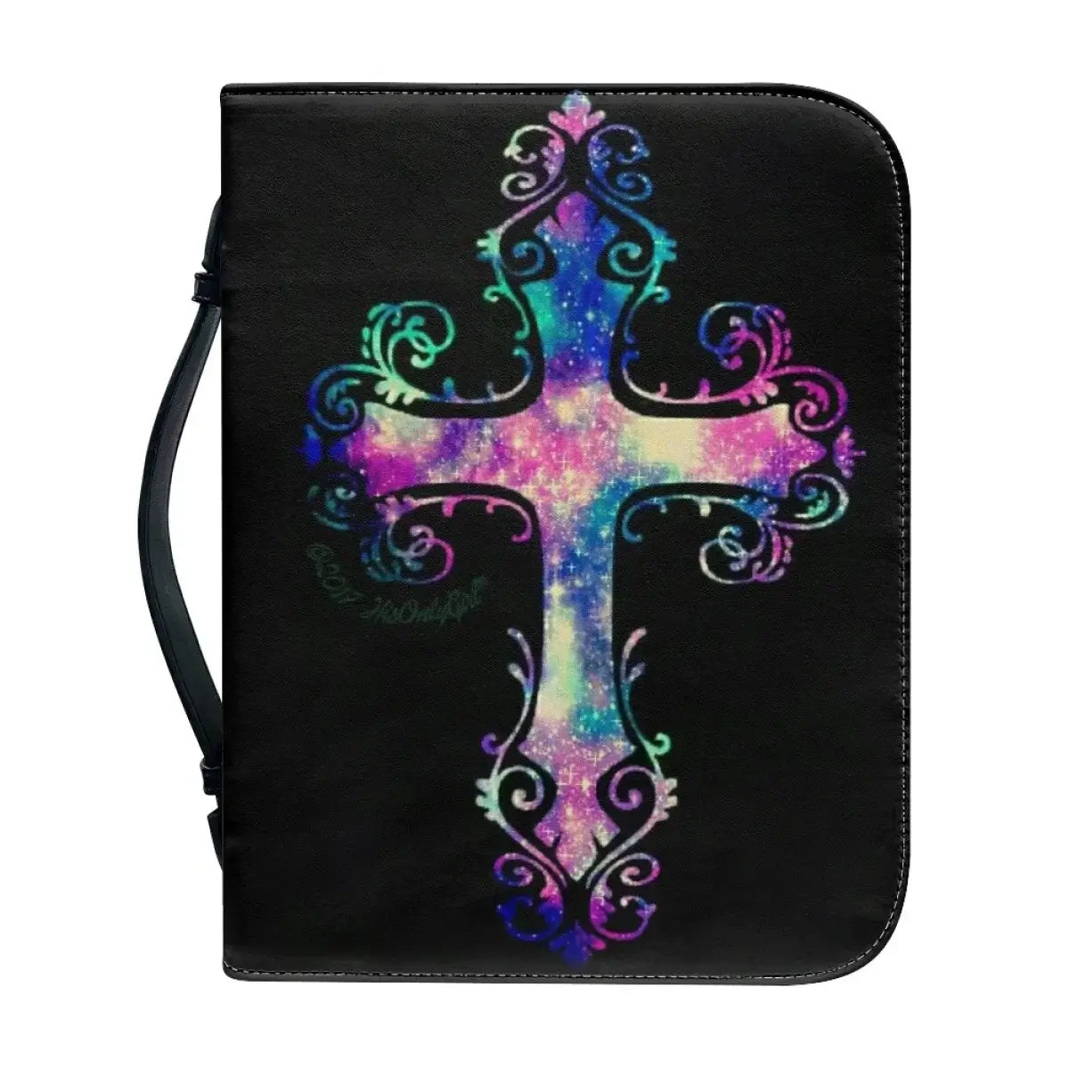Classic Leather Print Personalized Bible Cover Case Bags