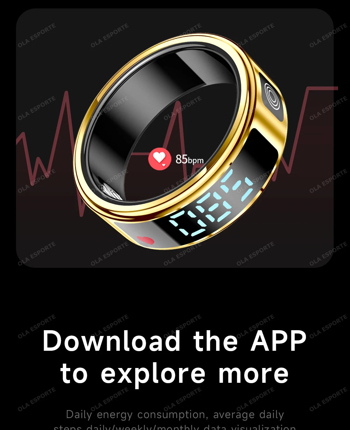 Xiaomi Smart Ring - Waterproof Health Monitor with Gesture Control
