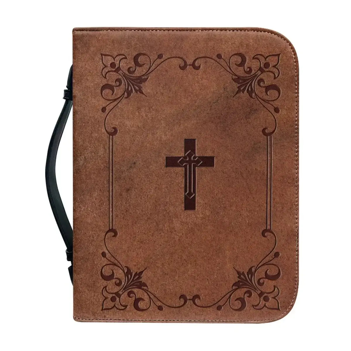 Classic Leather Print Personalized Bible Cover Case Bags