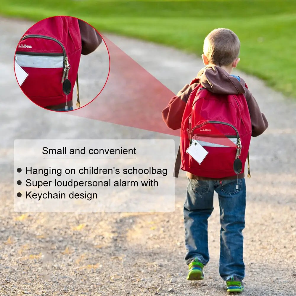 PEGATISAN 120dB Keychain Safety Alarm - Compact Personal Device