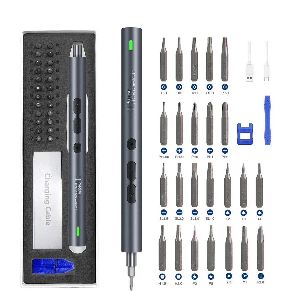 UF·TOOLS 28/62 in 1 Electric Screwdriver Set - Cordless Power Tool