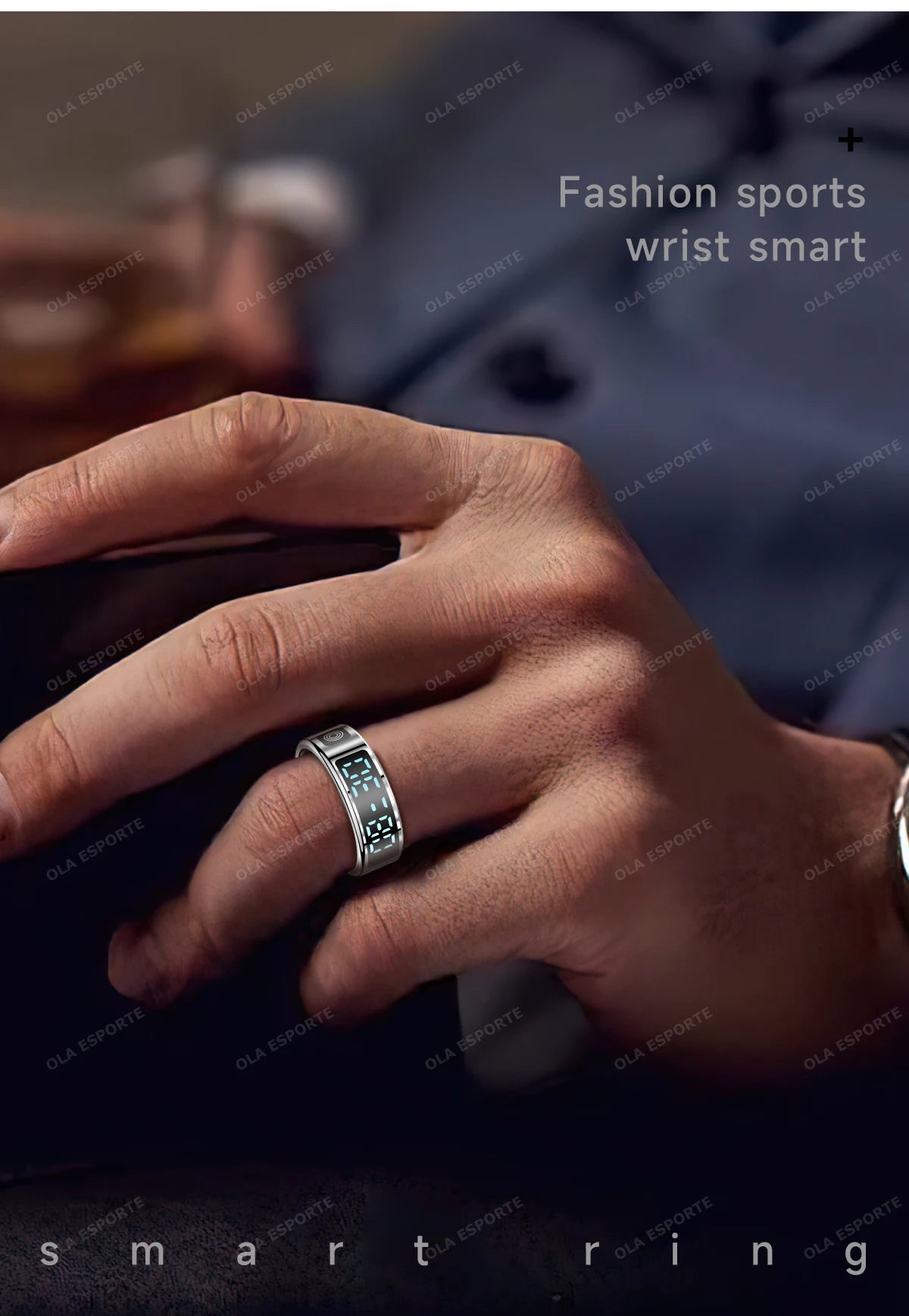 Xiaomi Smart Ring - Waterproof Health Monitor with Gesture Control