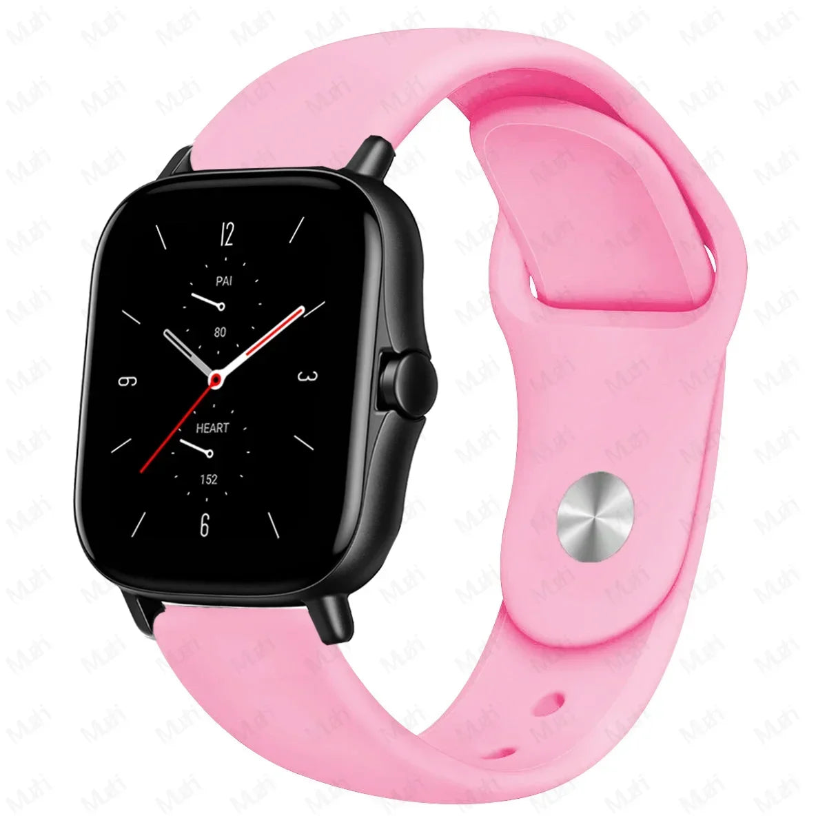 PEO 20mm/22mm silikonklokkerem for Amazfit GTS/GTR - Unisex erstatningsbånd