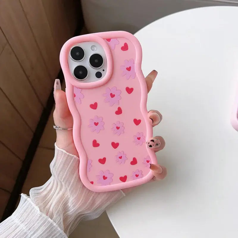 Love Sunflower iPhone 16 Fast Charger Case Set