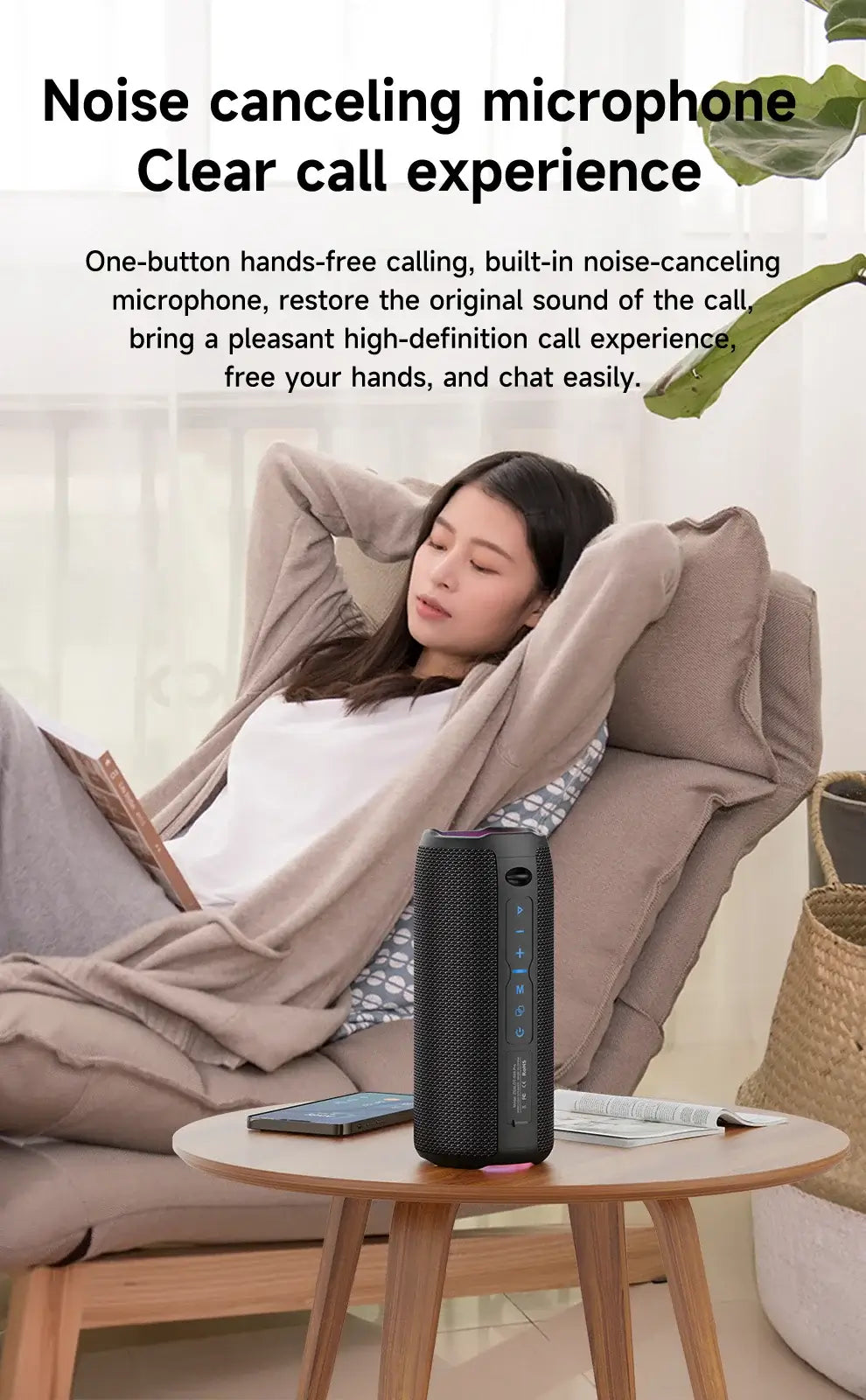 ZEALOT S49PRO Bluetooth Speaker 20W Waterproof with 10H Playtime