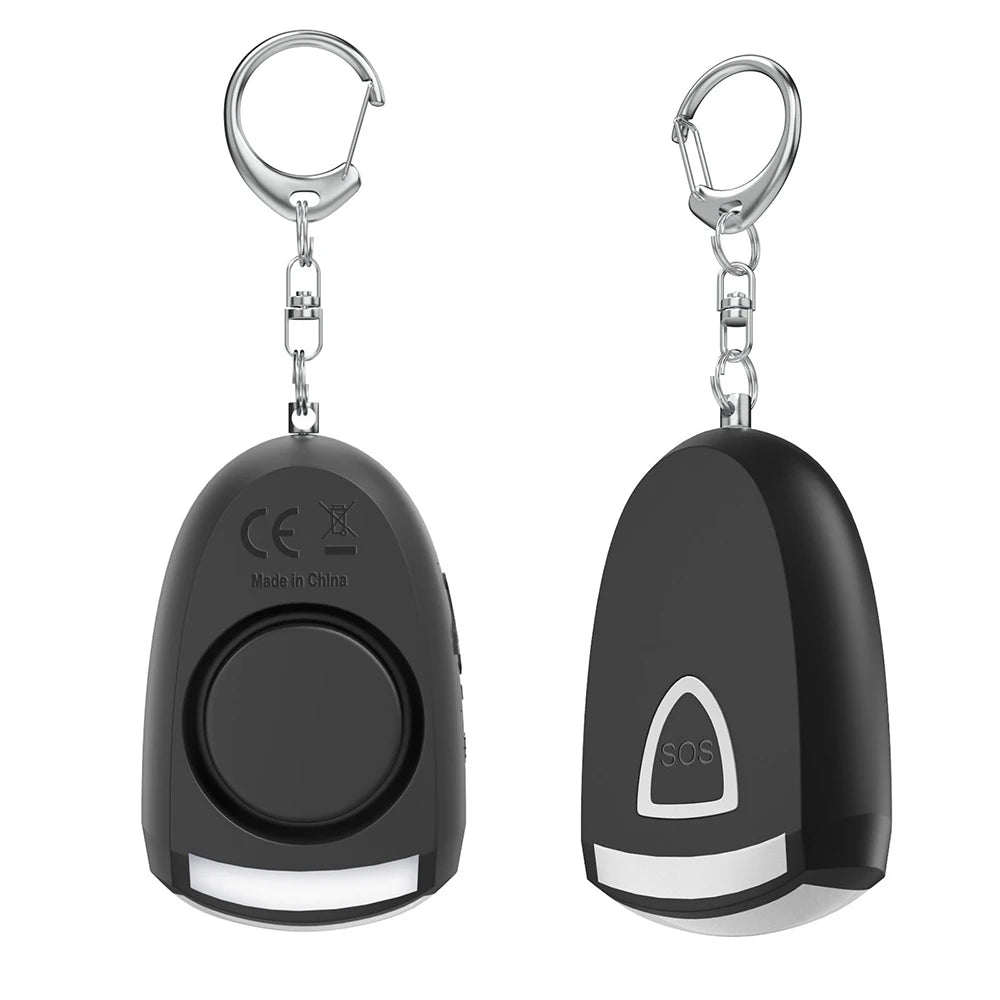 WYMECT Rechargeable Personal Alarm Keychain with Light