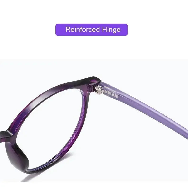 Ultralight Round Reading Glasses - Anti Blue Light