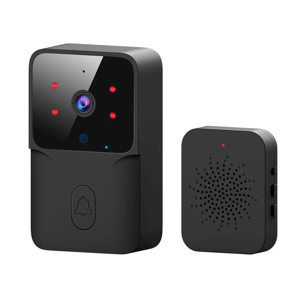 ONENUO WiFi-videodørklokke - HD-kamera med nattesyn