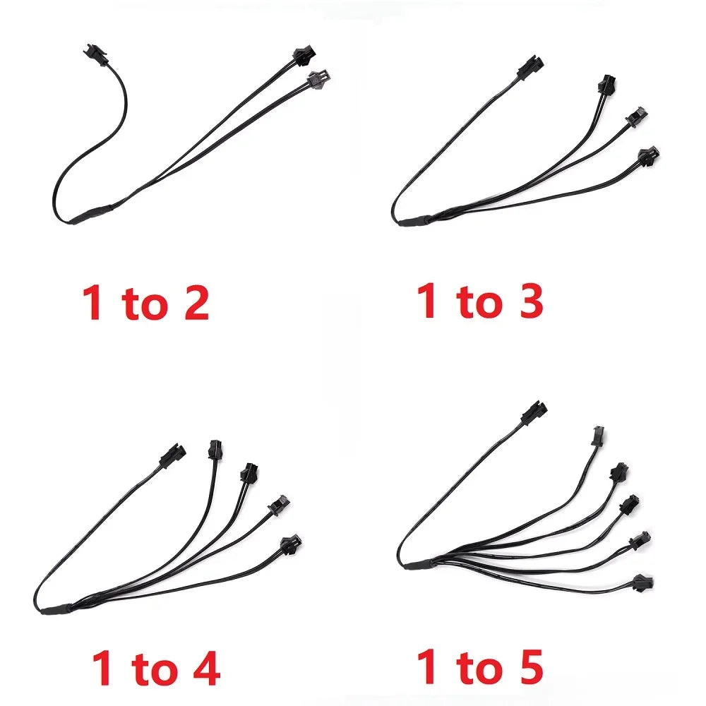 3M/5M Car Interior Led Neon Strip EL Wiring Diode