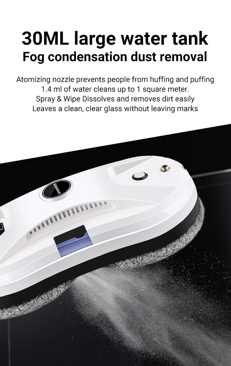 DIVEDEER Window Cleaning Robot Ultra-thin Large Suction Machine