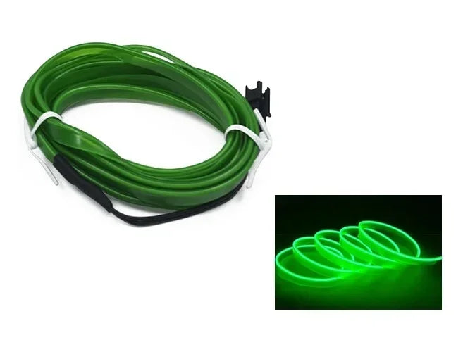 3M/5M Car Interior LED Decorative Lamp EL Wiring Neon