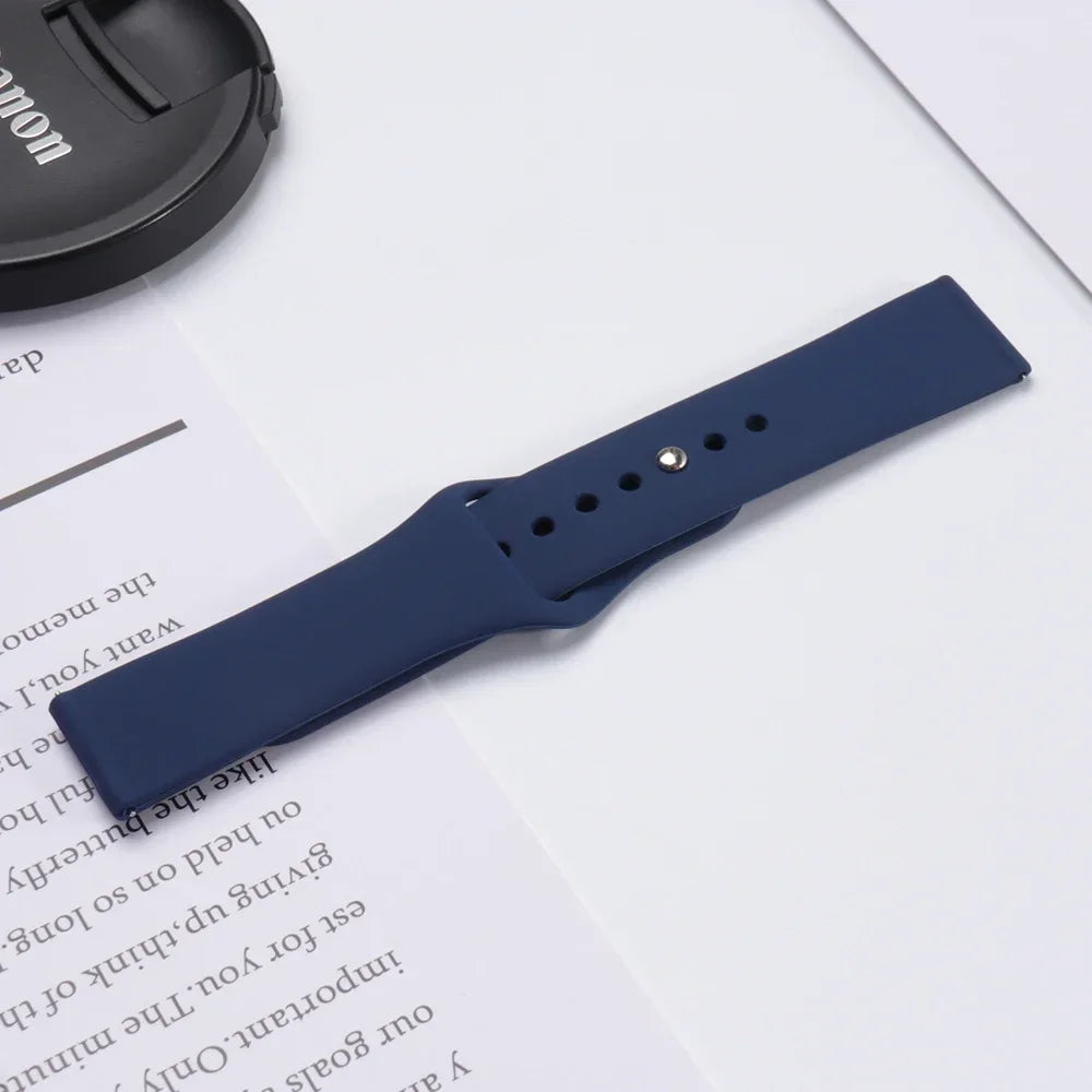 PEO 20mm/22mm silikonklokkerem for Amazfit GTS/GTR - Unisex erstatningsbånd