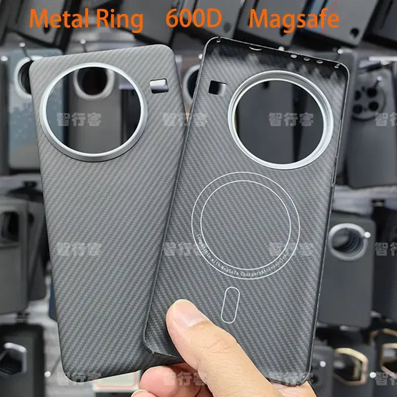 Case for Oneplus 13 Magnetic Carbon Fiber Protective Cover