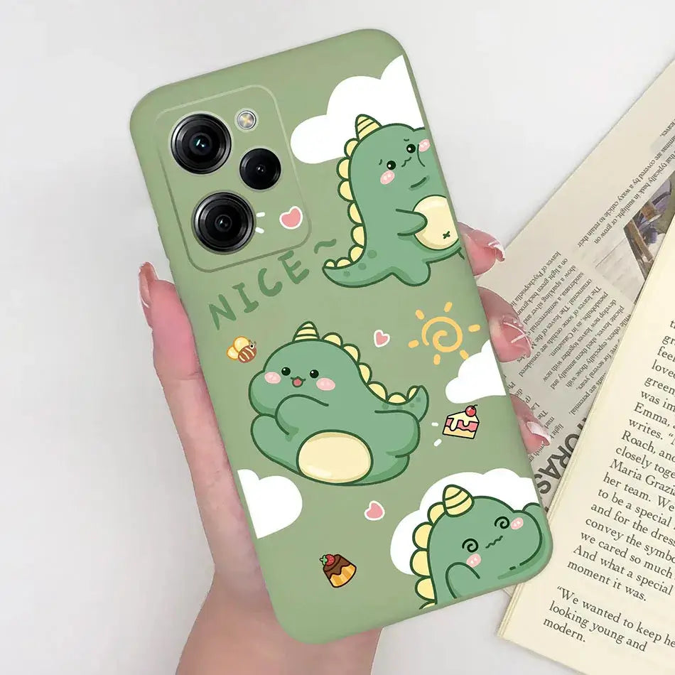 Trendy Silicone Phone Case For Xiaomi Poco X5 Pro 5G