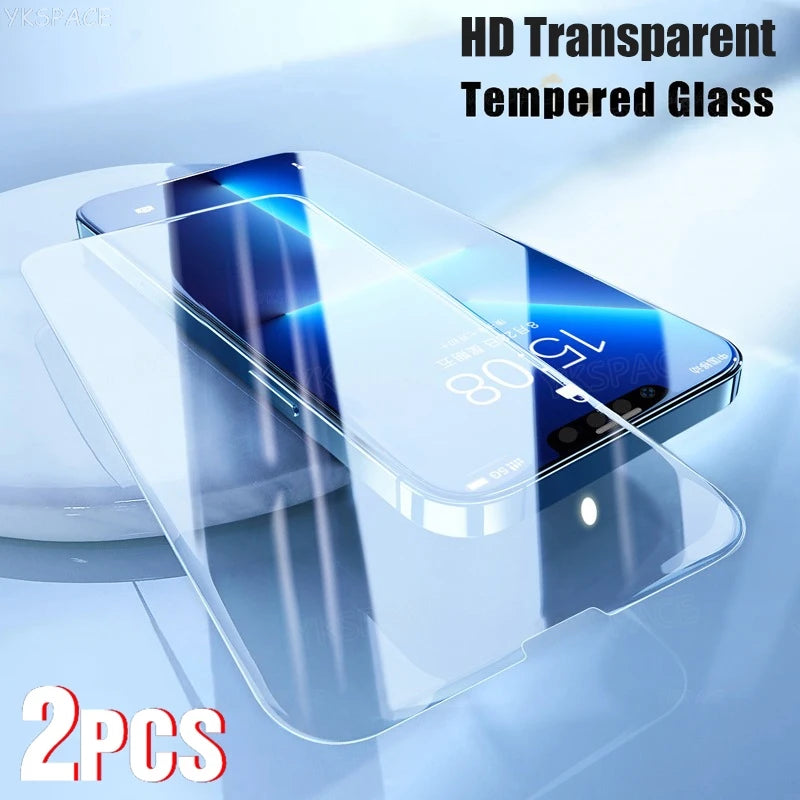 YKSPACE 2Pcs Anti Blue-Ray Tempered Glass Screen Protector