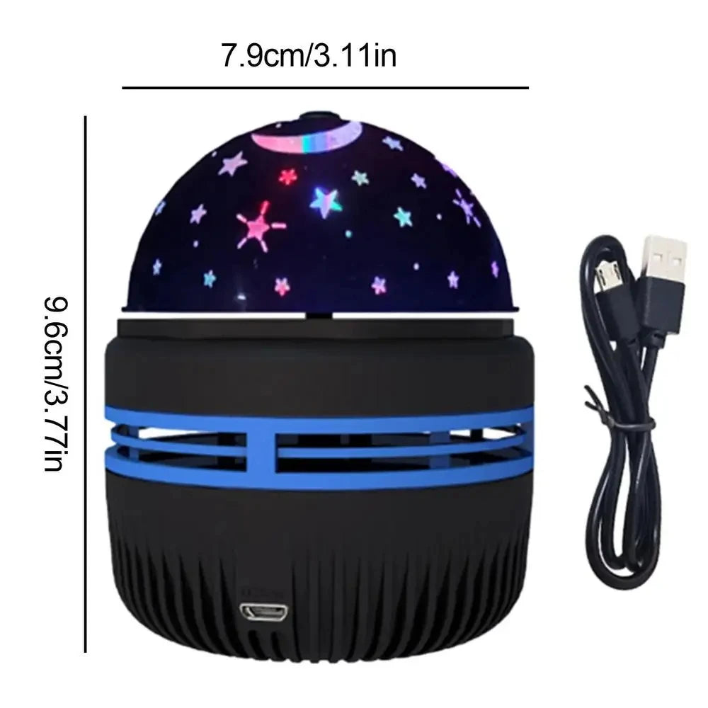 Starry Galaxy Projector Light with RGB Remote