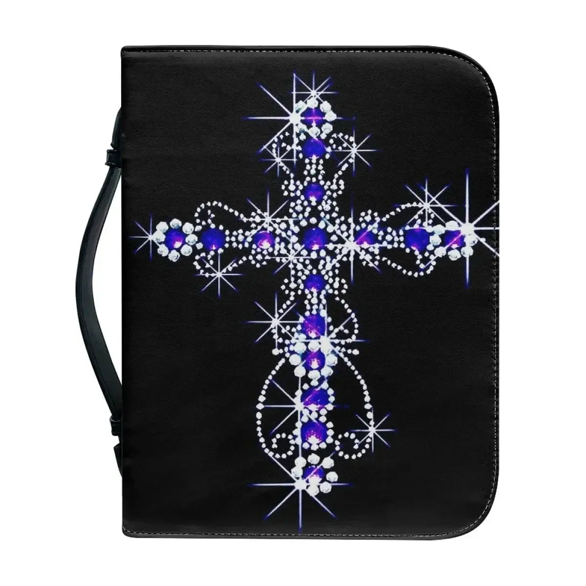 Classic Leather Print Personalized Bible Cover Case Bags
