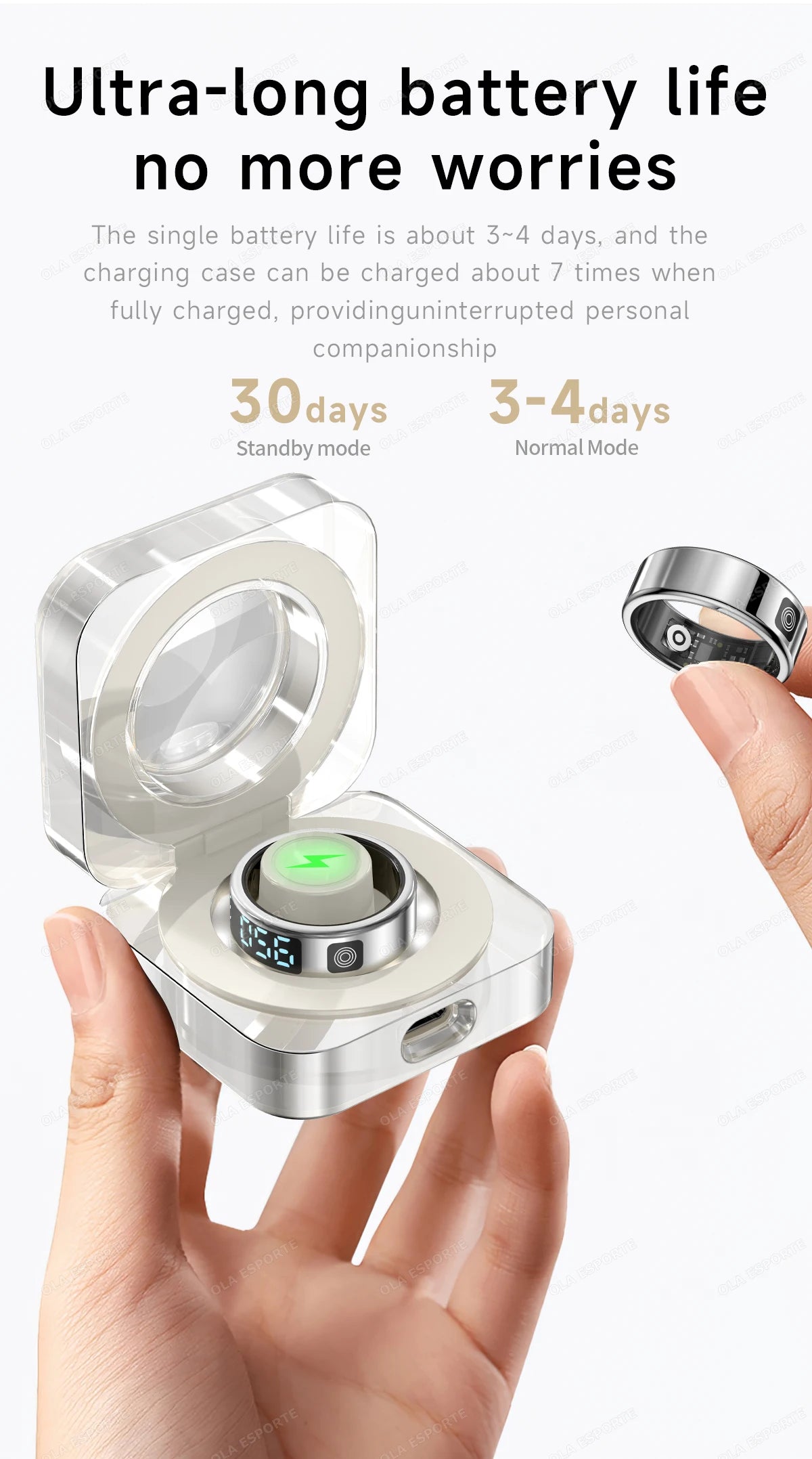 Xiaomi Smart Ring - Waterproof Health Monitor with Gesture Control