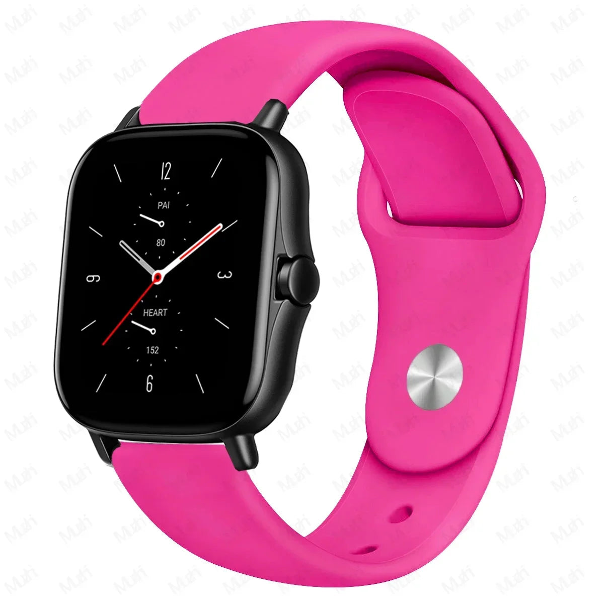 PEO 20mm/22mm silikonklokkerem for Amazfit GTS/GTR - Unisex erstatningsbånd