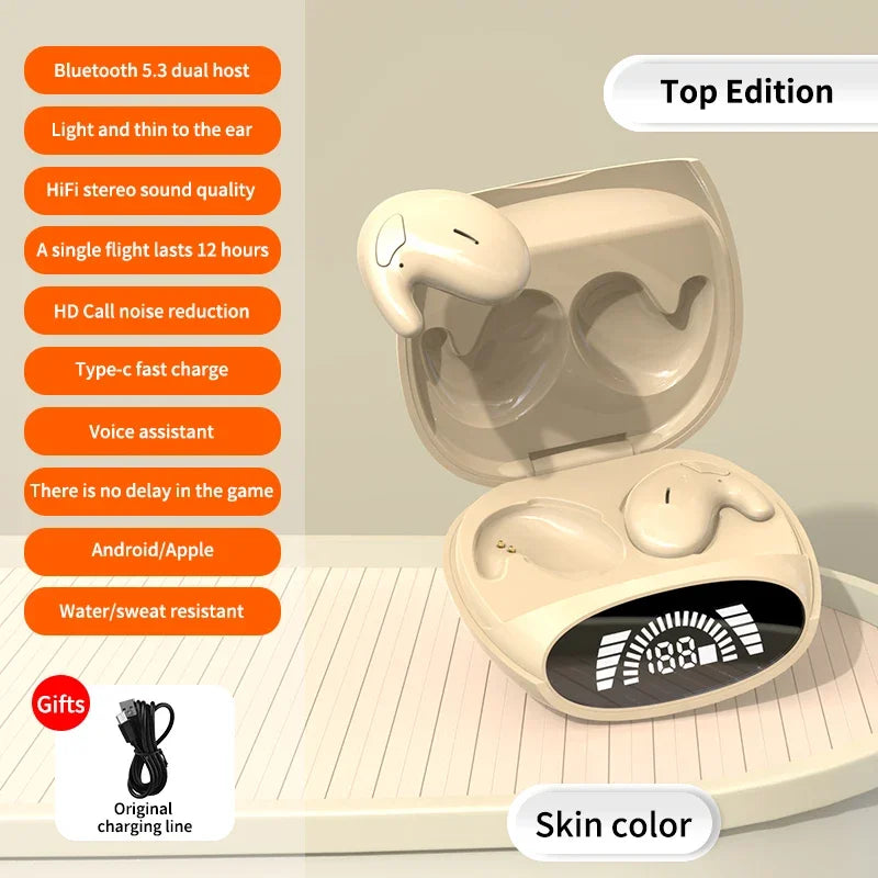 Tiny Wireless Sleep Earbuds with Noise Cancelling Feature