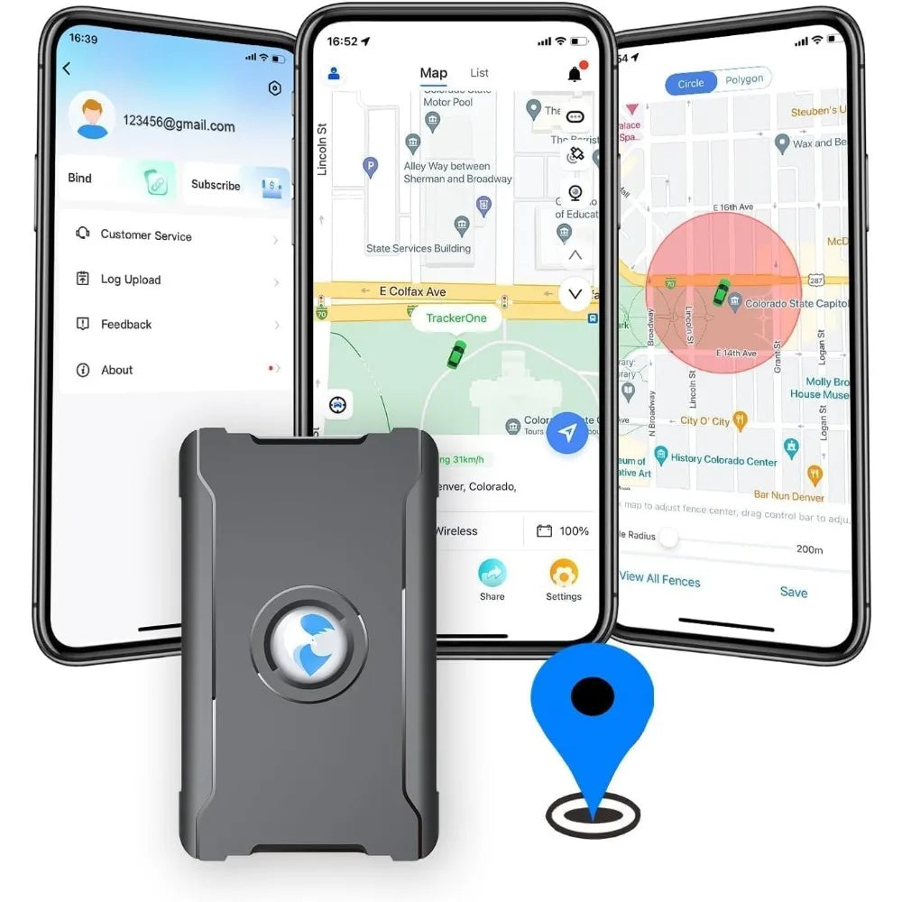 4G Real-Time GPS Tracker With 12-Month Battery Life