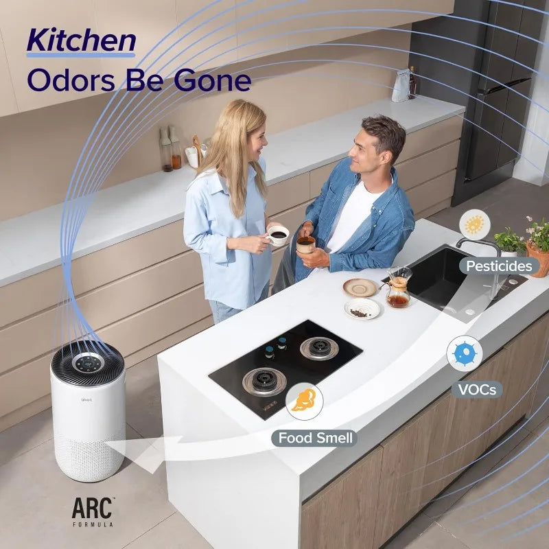 Levoit Core 400S-P Smart Air Purifier for Large Spaces