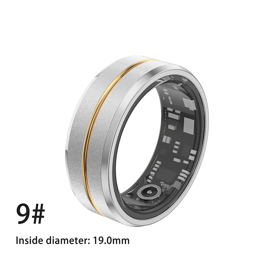 MISIRUN 2024 Smart Ring - Hjerte- og oksygenmonitor