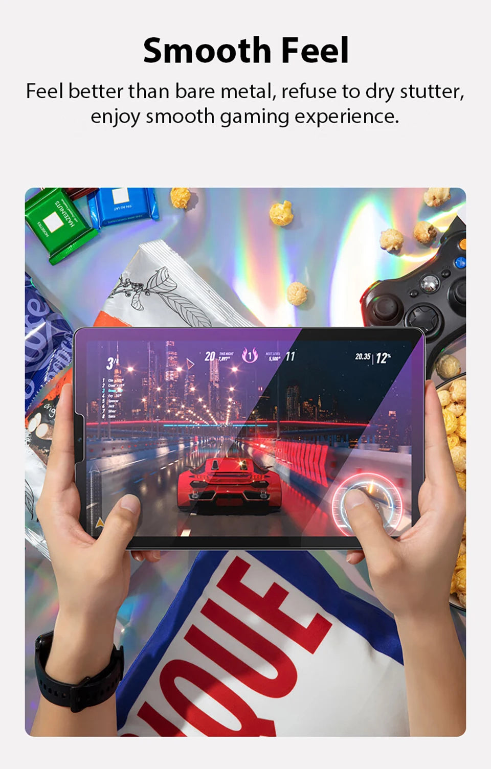 Game Falcon Tempered Glass Screen Protector for iPad Pro & Air