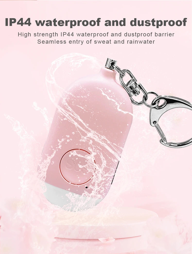 NoEnName Emergency SOS Personal Alarm Keychain - 130dB Alert