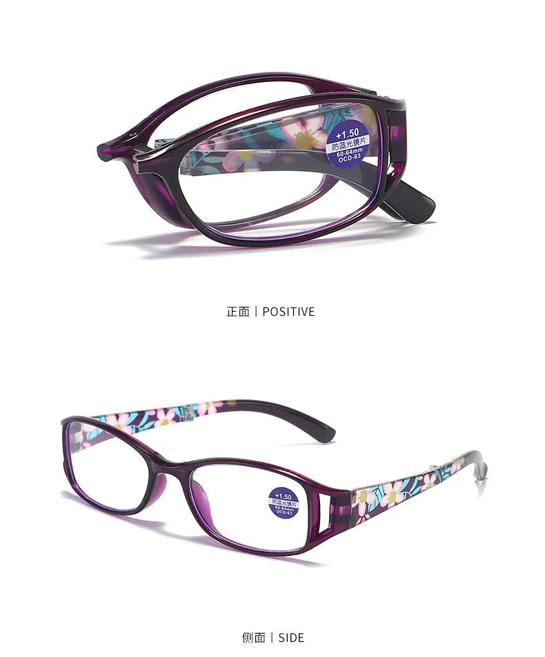 EOENKK Folding Reading Glasses - Stylish Anti-Blue Light Design
