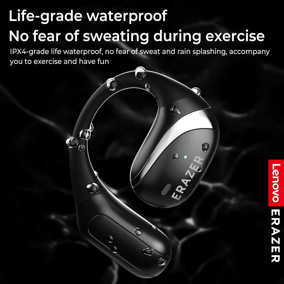 Lenovo ERAZER X9 Waterproof Wireless Bluetooth Earphones