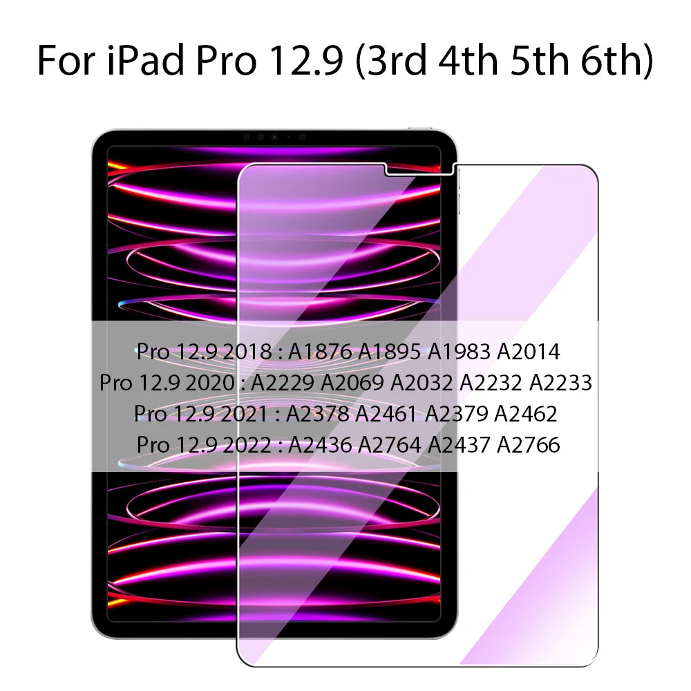 Game Falcon Tempered Glass Screen Protector for iPad Pro & Air