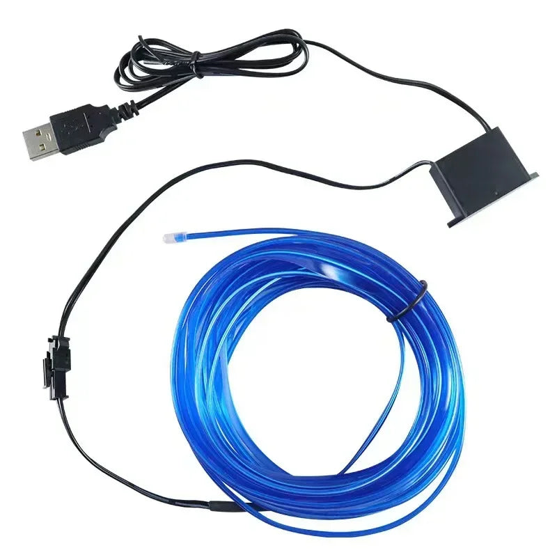 3M/5M Car Interior Led Neon Strip EL Wiring Diode