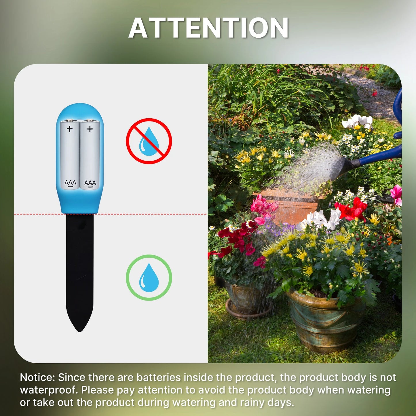 Tuya Smart Garden Soil Moisture Meter Monitor