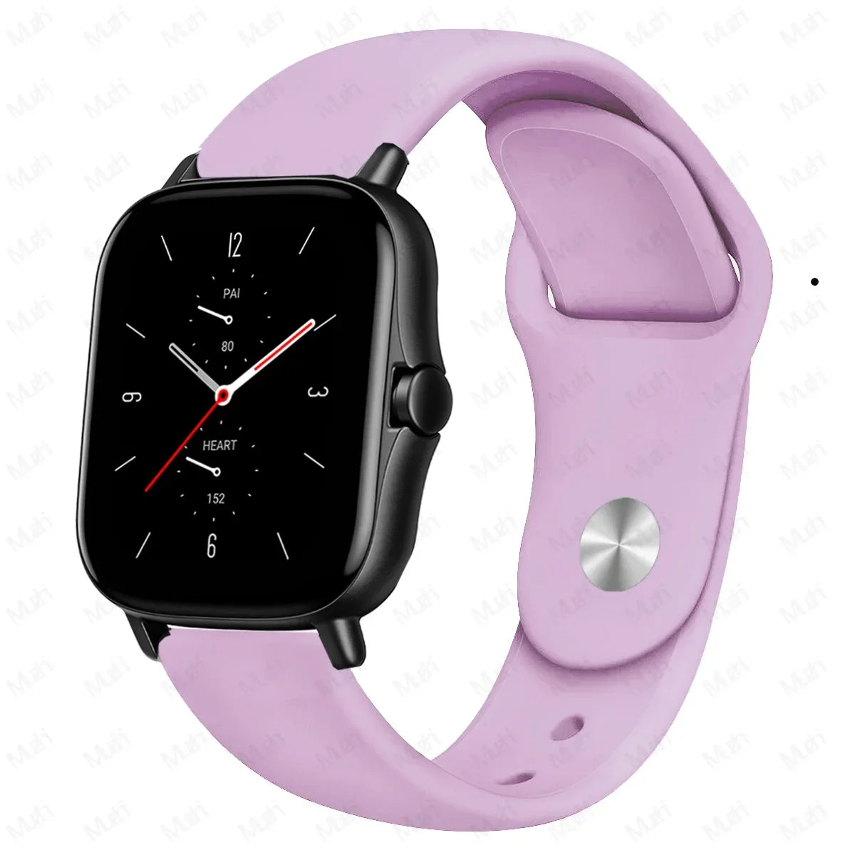 PEO 20mm/22mm silikonklokkerem for Amazfit GTS/GTR - Unisex erstatningsbånd