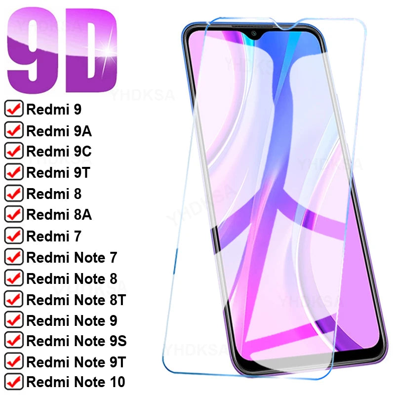9D Tempered Glass Screen Protector for Xiaomi Devices