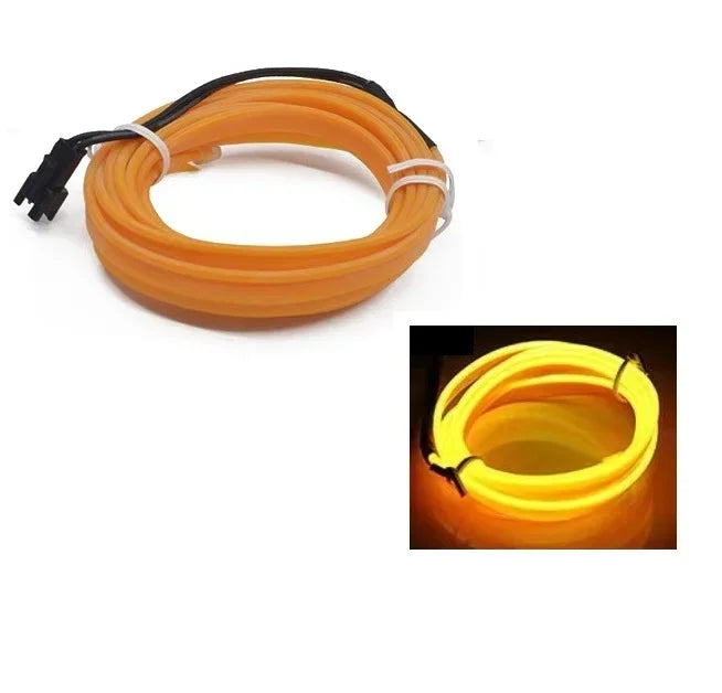 3M/5M Car Interior Led Neon Strip EL Wiring Diode
