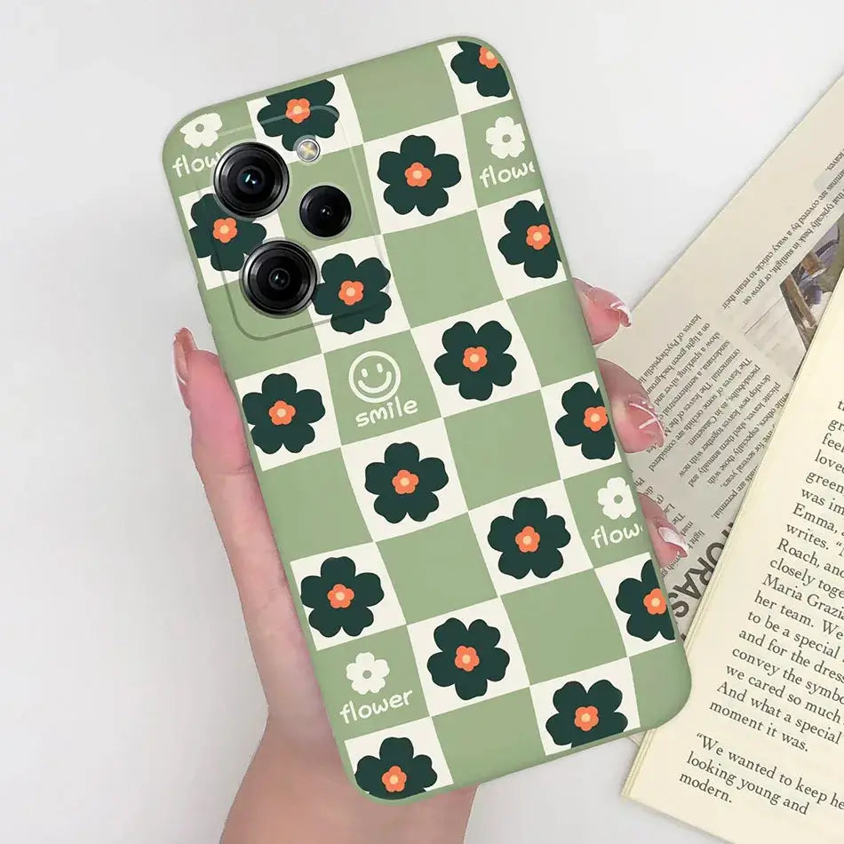 Trendy Silicone Phone Case For Xiaomi Poco X5 Pro 5G