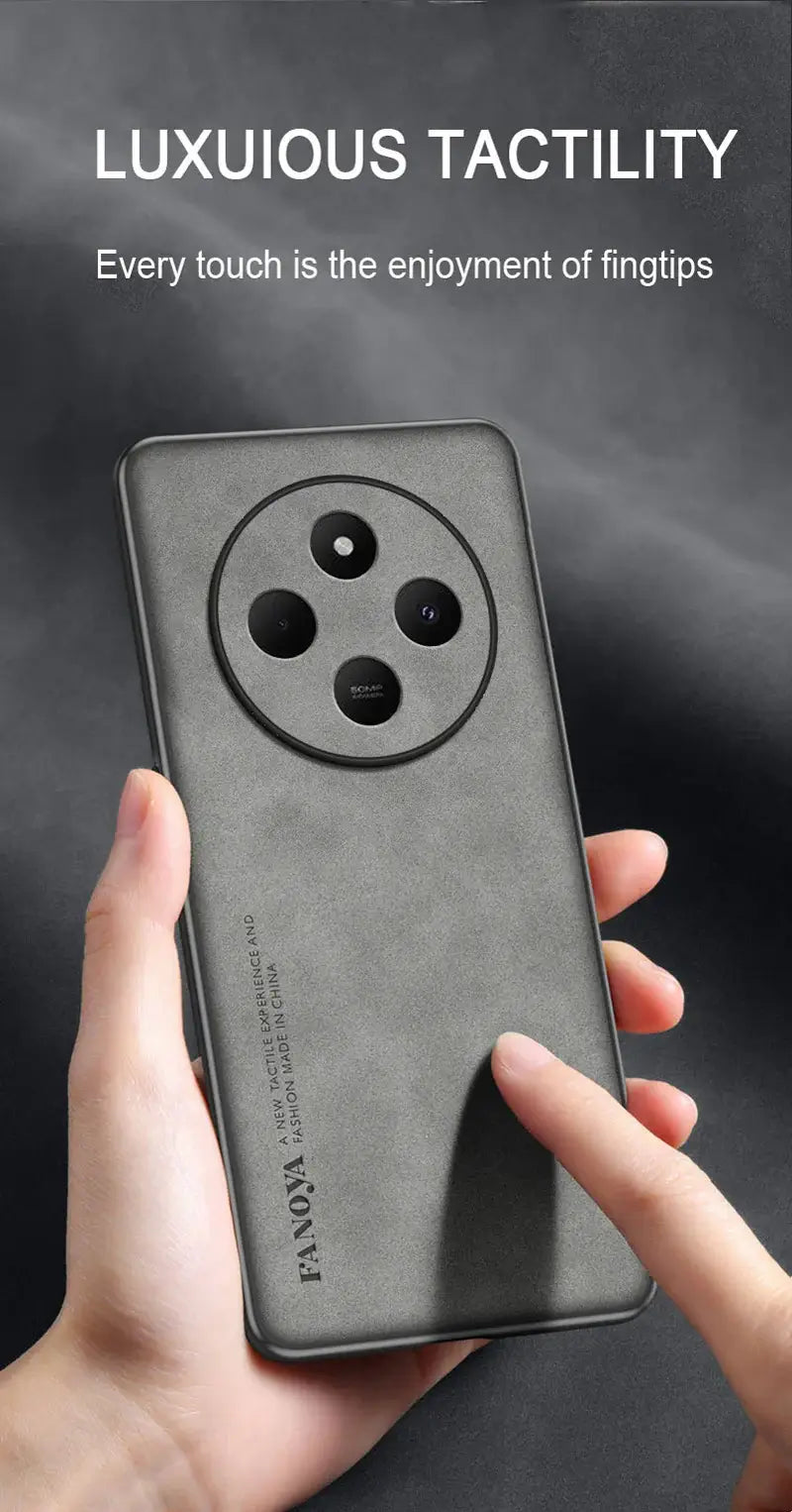 Luksus læderetui til Xiaomi Poco C75 4G Beskyttelse