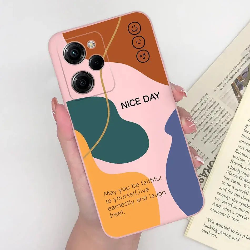 Trendy Silicone Phone Case For Xiaomi Poco X5 Pro 5G