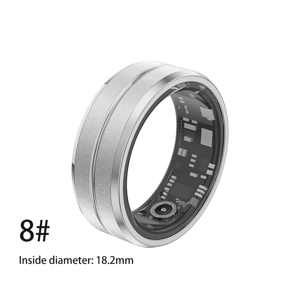MISIRUN 2024 Smart Ring - Hjerte- og oksygenmonitor