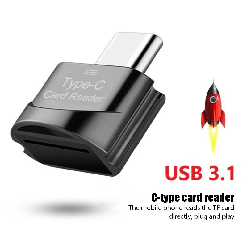 AICSRAD Type C to Micro-SD Adapter - Fast OTG Reader