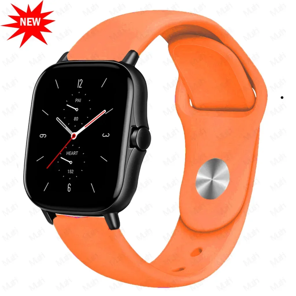 PEO 20mm/22mm silikonklokkerem for Amazfit GTS/GTR - Unisex erstatningsbånd