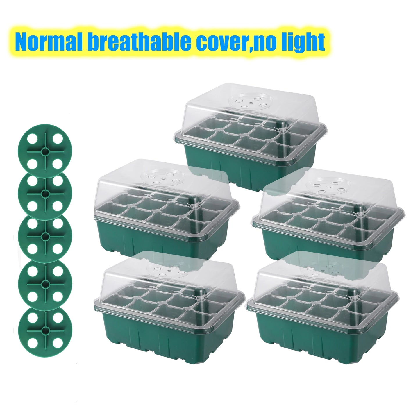Seed Starter Tray Box With LED Grow Light for Fast Germination