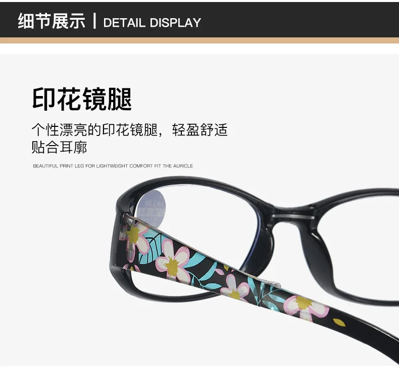 EOENKK Folding Reading Glasses - Stylish Anti-Blue Light Design