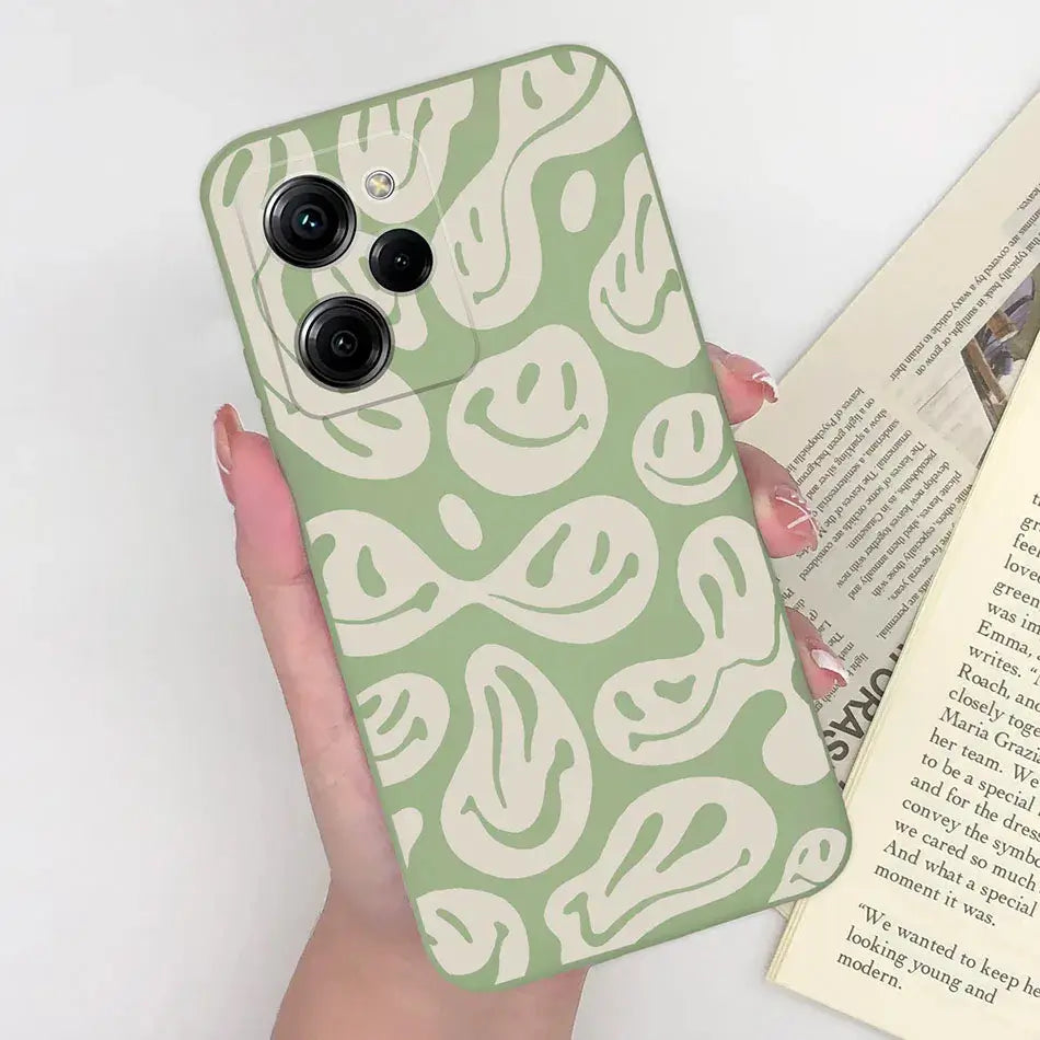 Trendy Silicone Phone Case For Xiaomi Poco X5 Pro 5G