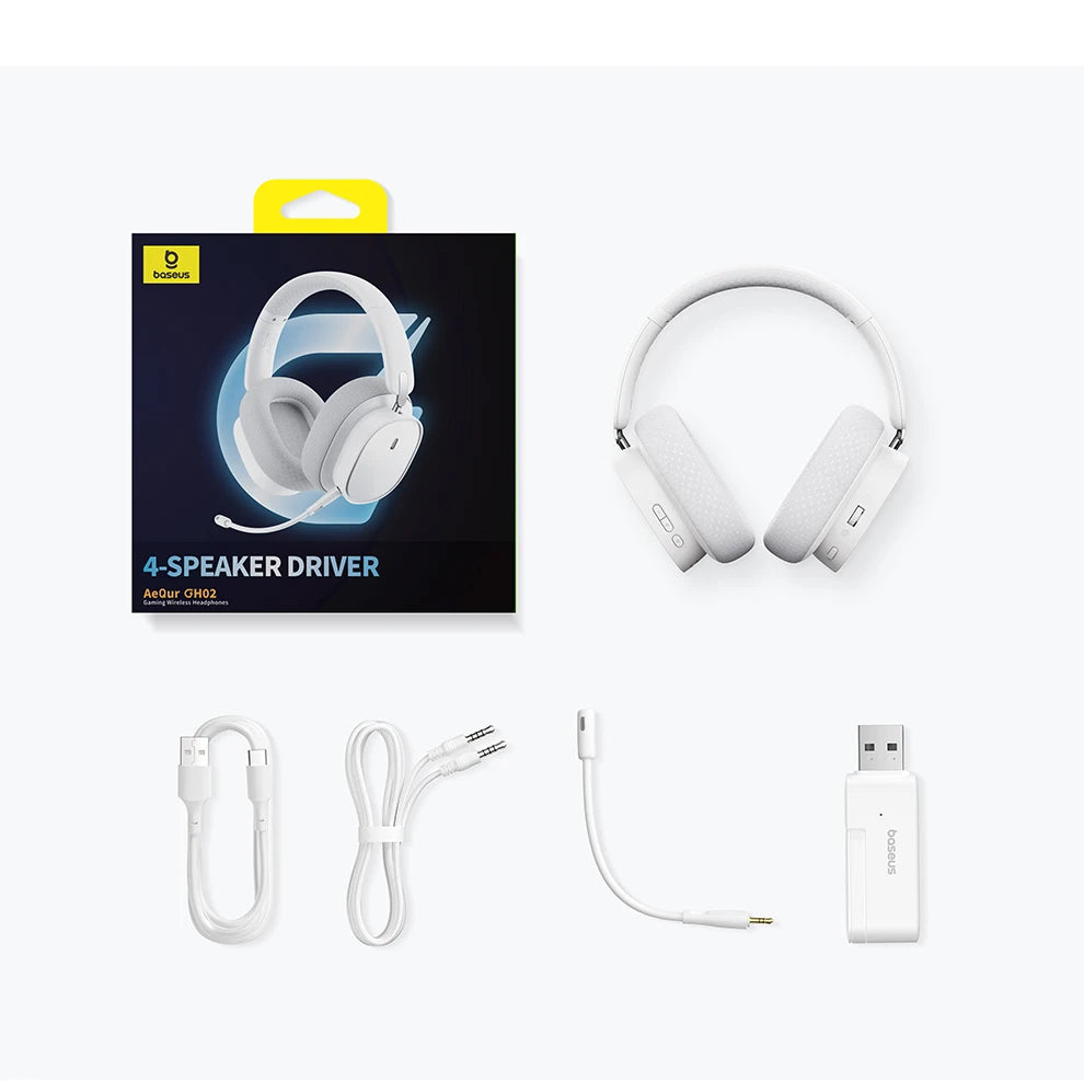 Baseus GH02 Gaming Wireless Headphones with 40-Hour Playtime