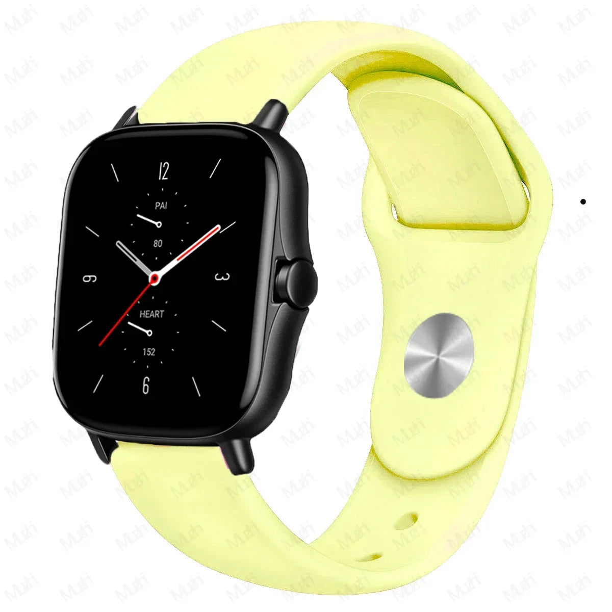 PEO 20mm/22mm silikonklokkerem for Amazfit GTS/GTR - Unisex erstatningsbånd