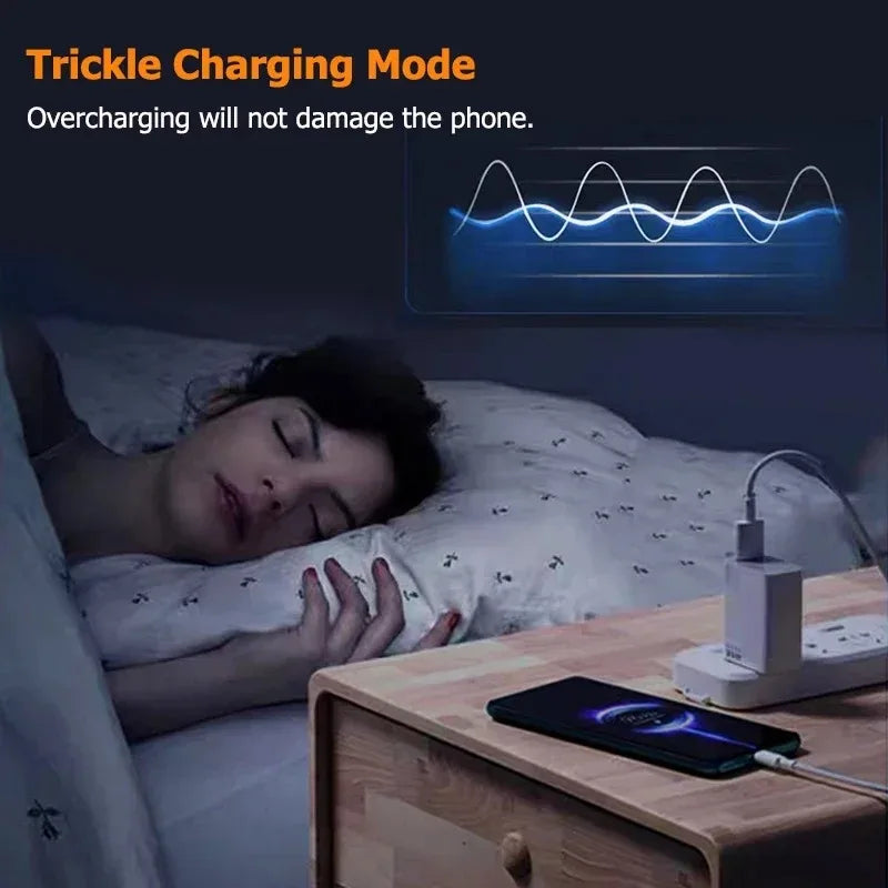 33W USB Charger Fast Charge Adapter With Type C Cable